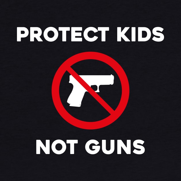 Protect kids, not guns.....Anti-Gun violence T-shirt by Movielovermax